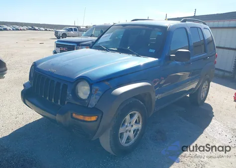 2004 Jeep Liberty Sport z USA, uszkodzony, nr VIN 1J4GK48K64W244352